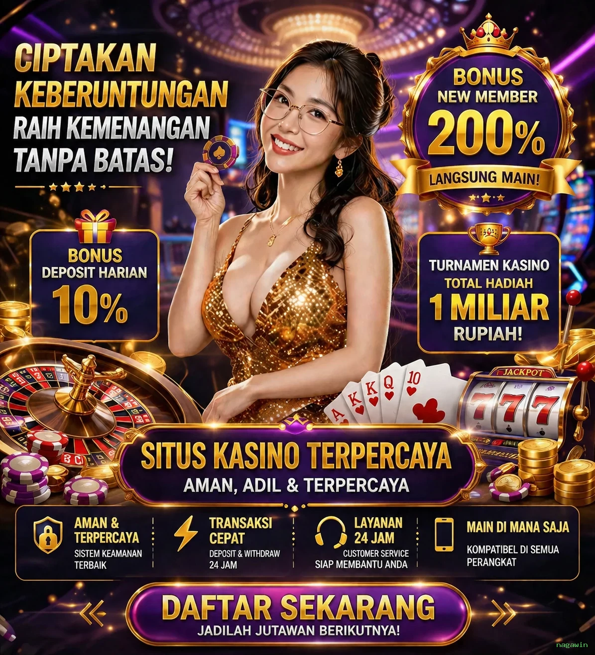 Ikon aplikasi nagawin resmi